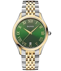 Balmain Paris Men's Quartz Analog Stainless Steel Bracelet Watch