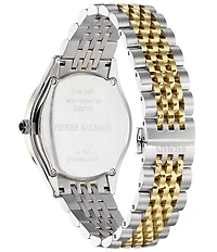 Balmain Paris Men's Quartz Analog Stainless Steel Bracelet Watch