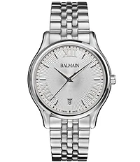 Balmain Men's Quartz Analog Stainless Steel Bracelet Watch