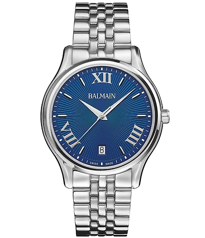 Balmain Men's Quartz Analog Stainless Steel Bracelet Watch