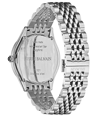 Balmain Paris Men's Quartz Analog Stainless Steel Bracelet Watch