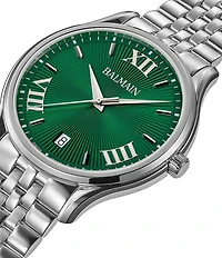 Balmain Men's Quartz Analog Stainless Steel Bracelet Watch