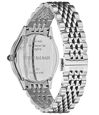 Balmain Paris Men's Quartz Analog Stainless Steel Bracelet Watch
