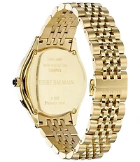 Balmain Paris Men's Quartz Analog Stainless Steel Bracelet Watch