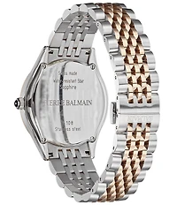 Balmain Paris Men's Quartz Analog Two Tone Stainless Steel Bracelet Watch
