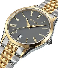 Balmain Men's Quartz Analog Two Tone Stainless Steel Bracelet Watch