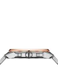 Balmain Men's Quartz Chronograph Two Tone Stainless Steel Bracelet Watch