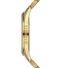 Balmain Men's Quartz Analog Two Tone Stainless Steel Bracelet Watch