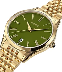 Balmain Men's Quartz Analog Two Tone Stainless Steel Bracelet Watch