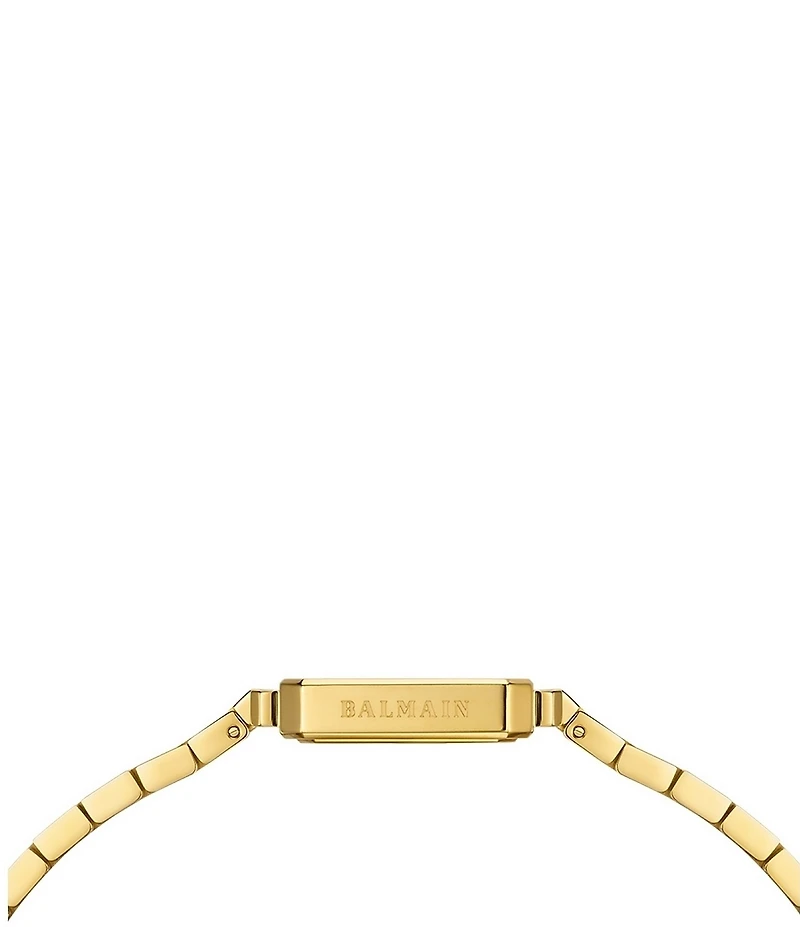 Balmain Paris Women's Quartz Analog Gold Tone Stainless Steel Bracelet Watch