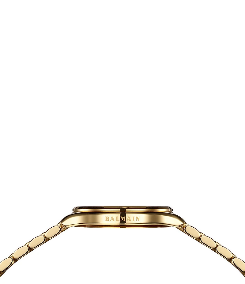 Balmain Paris Women's Quartz Analog Gold Tone Stainless Steel Bracelet Watch