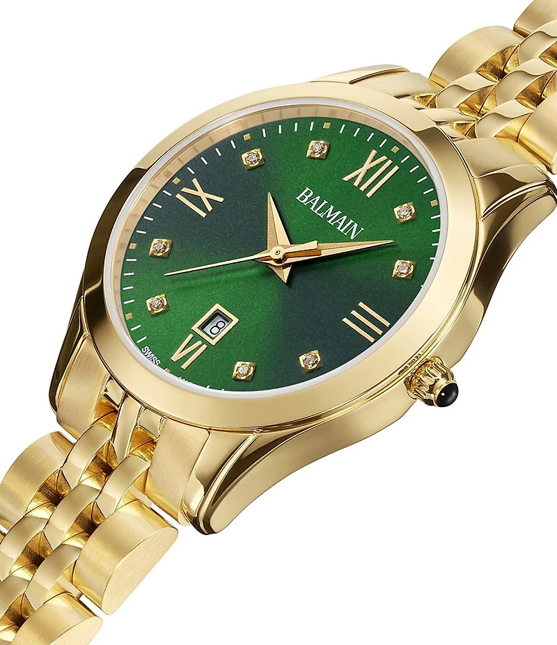 Balmain Women's Quartz Automatic Stainless Steel Bracelet Watch