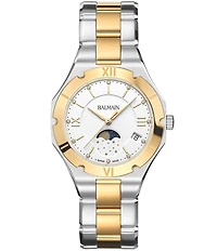 Balmain Women's Quartz Analog Moonphase Stainless Steel Bracelet Watch