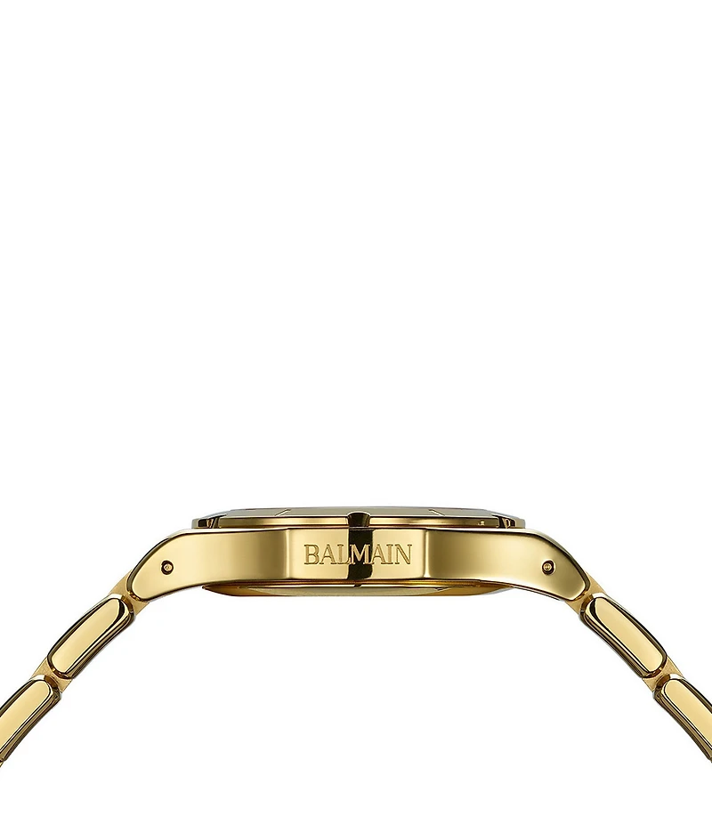 Balmain Women's Quartz Analog Moonphase Stainless Steel Bracelet Watch