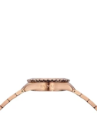 Balmain Women's Quartz Analog Rose Gold Tone Stainless Steel Bracelet Watch