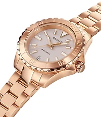 Balmain Women's Quartz Analog Rose Gold Tone Stainless Steel Bracelet Watch