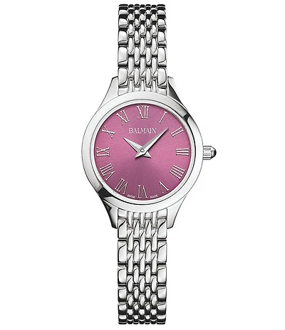 Balmain Paris Women's Round Quartz Analog Stainless Steel Bracelet Watch