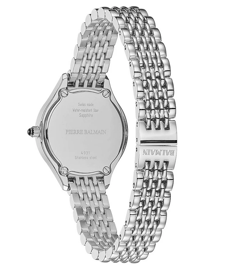 Balmain Paris Women's Round Quartz Analog Stainless Steel Bracelet Watch
