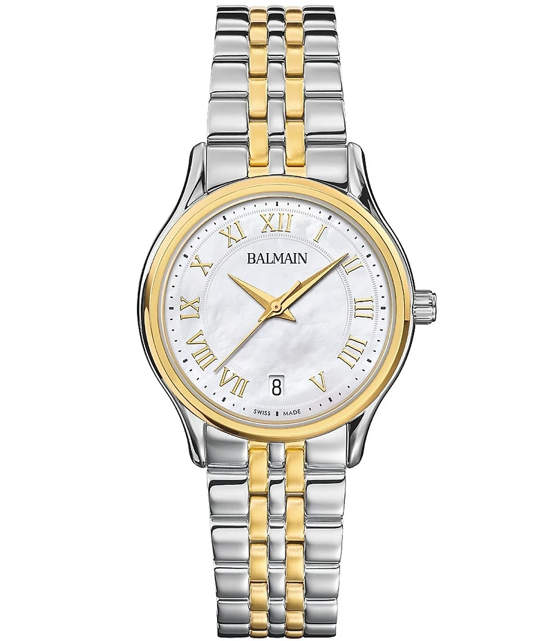 Balmain Women's Quartz Analog Round Stainless Steel Bracelet Watch