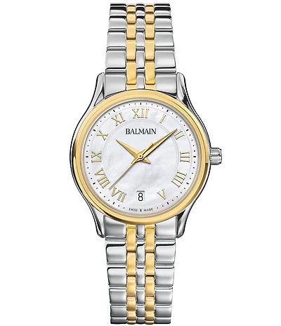 Balmain Women's Quartz Analog Round Stainless Steel Bracelet Watch
