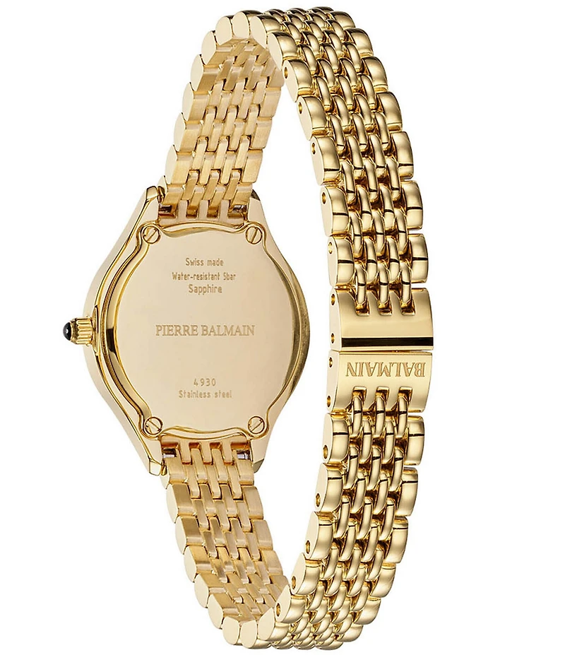 Balmain Paris Women's Quartz Analog Movement Stainless Steel Bracelet Watch