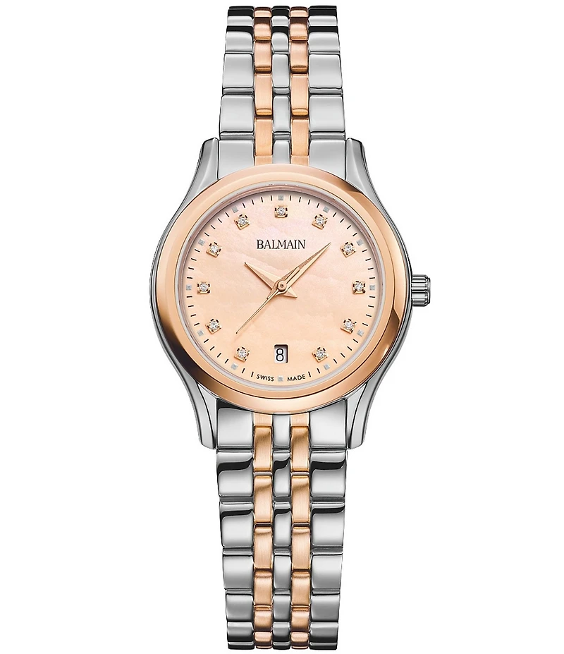 Balmain Paris Women's Quartz Analog Stainless Steel Bracelet Watch