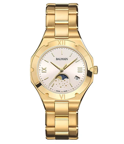 Balmain Paris Women's Quartz Analog Stainless Steel Round Bracelet Watch