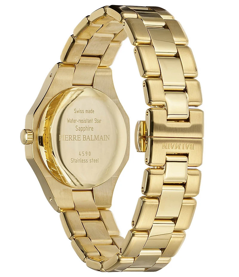 Balmain Paris Women's Quartz Analog Stainless Steel Round Bracelet Watch