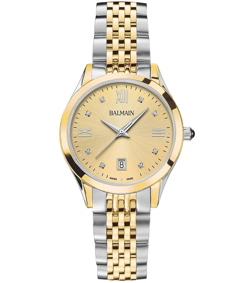 Balmain Women's Quartz Analog Stainless Steel Bracelet Watch