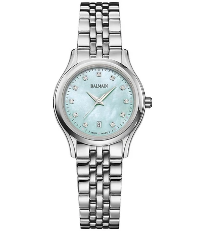 Balmain Paris Women's Quartz Analog Stainless Steel Bracelet Watch
