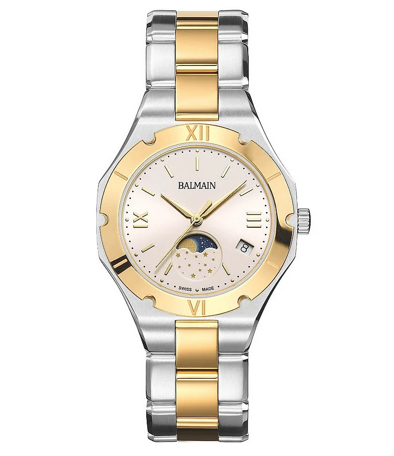Balmain Paris Women's Quartz Analog Stainless Steel Round Bracelet Watch