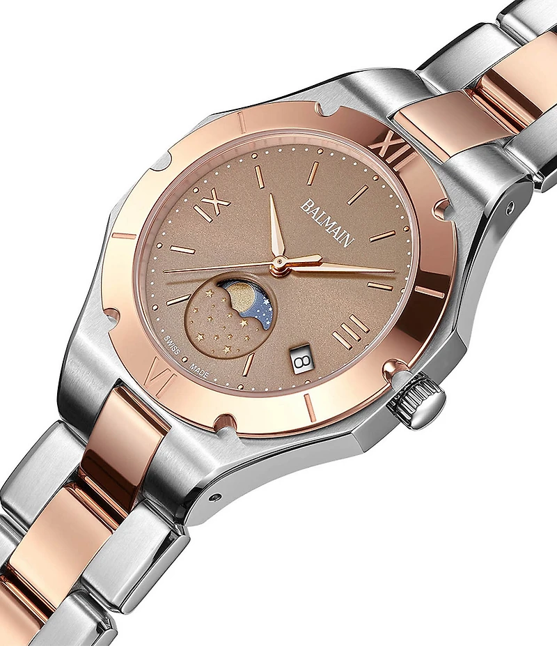 Balmain Paris Women's Quartz Analog Stainless Steel Round Bracelet Watch