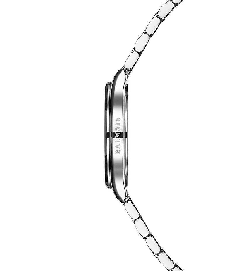Balmain Paris Women's Quartz Analog Stainless Steel Mother-Of-Pearl Dial Bracelet Watch