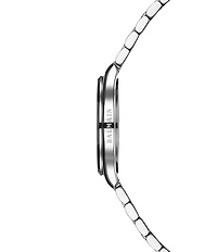 Balmain Paris Women's Quartz Analog Stainless Steel Mother-Of-Pearl Dial Bracelet Watch