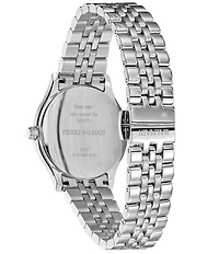 Balmain Paris Women's Quartz Analog Stainless Steel Mother-Of-Pearl Dial Bracelet Watch