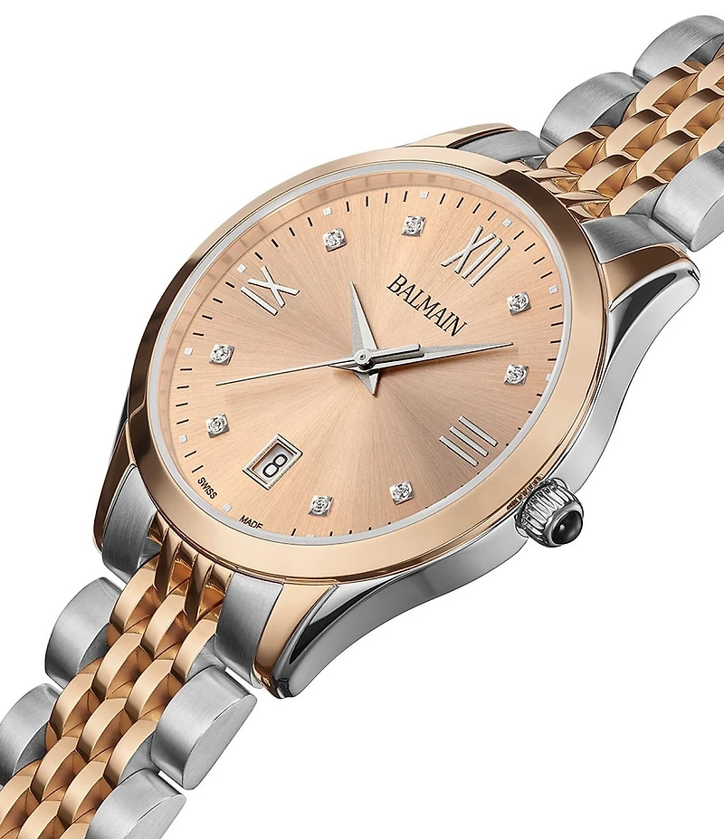 Balmain Women's Quartz Analog Stainless Steel Bracelet Watch