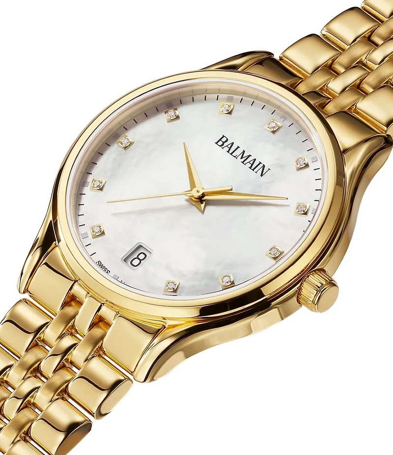 Balmain Women's Quartz Analog Stainless Steel Watch