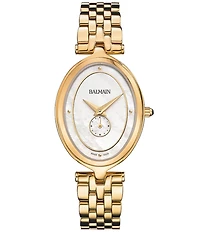 Balmain Women's Quartz Analog Oval Stainless Steel Bracelet Watch
