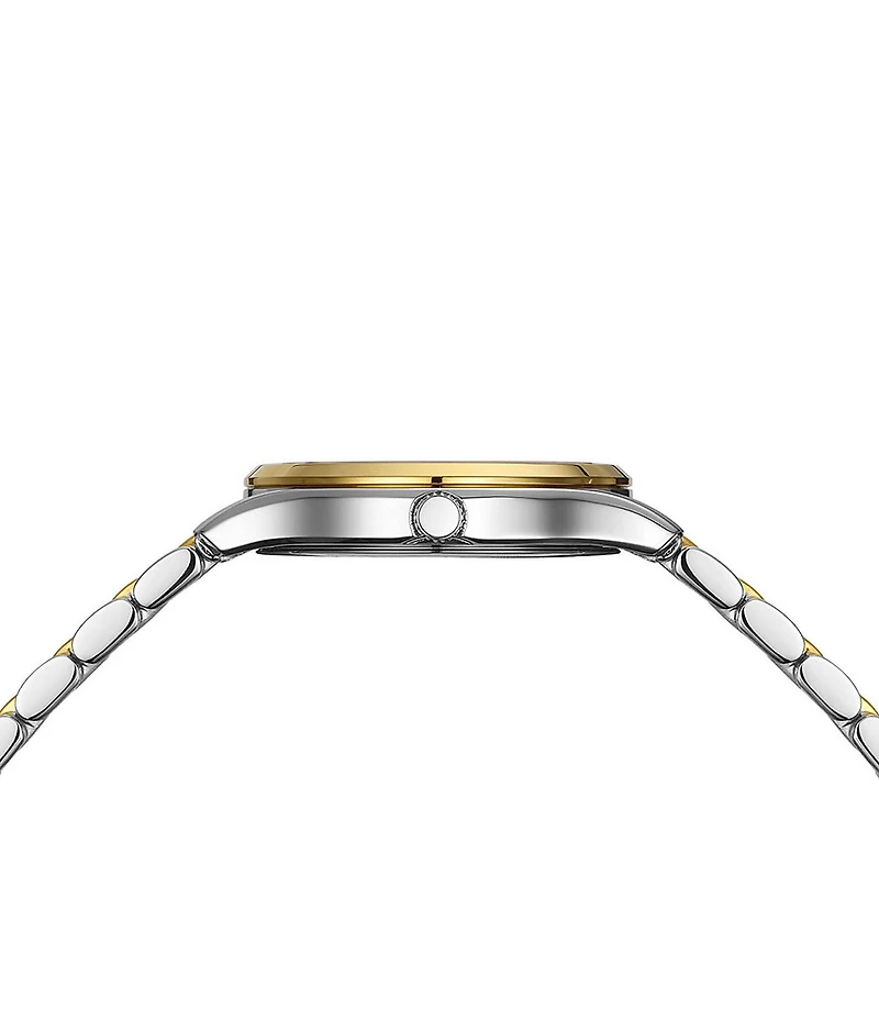 Balmain Paris Women's Quartz Analog Two Tone Mother-Of-Pearl Dial Stainless Steel Bracelet Watch