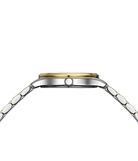 Balmain Paris Women's Quartz Analog Two Tone Mother-Of-Pearl Dial Stainless Steel Bracelet Watch