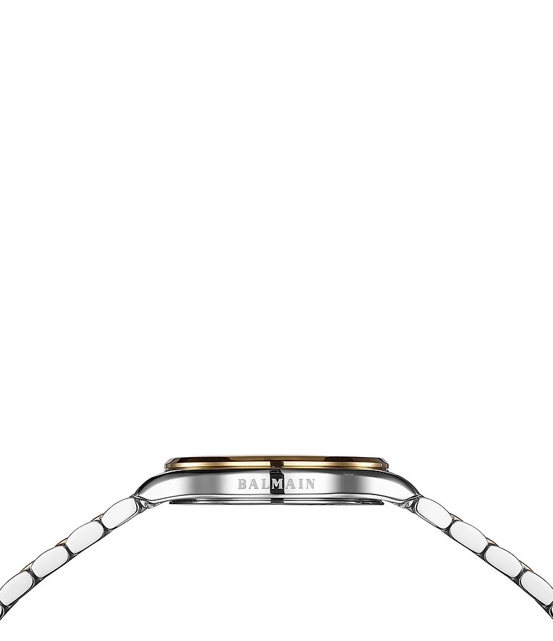 Balmain Women's Quartz Analog Two Tone Stainless Steel Bracelet Watch