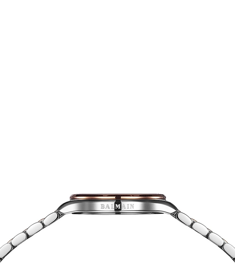 Balmain Women's Quartz Analog Two Tone Stainless Steel Bracelet Watch