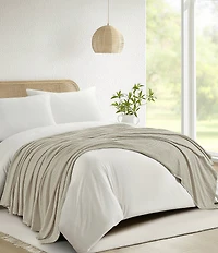 Bamboo Bliss Cozy Bamboo Waffle Bed Blanket