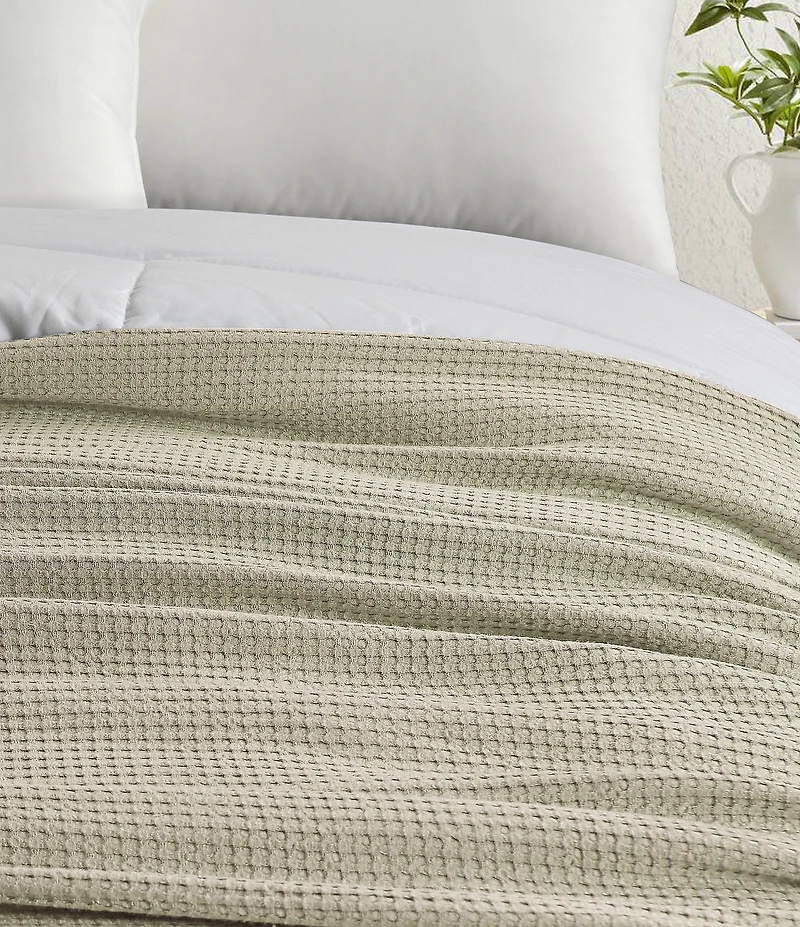 Bamboo Bliss Cozy Bamboo Waffle Bed Blanket