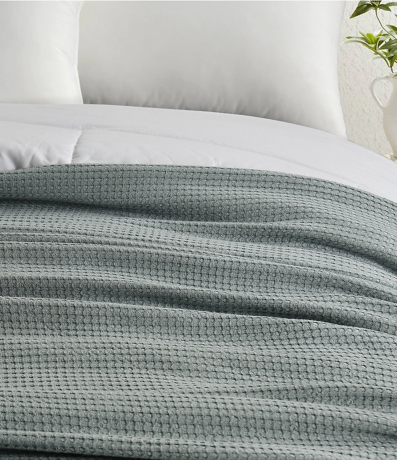 Bamboo Bliss Cozy Bamboo Waffle Bed Blanket