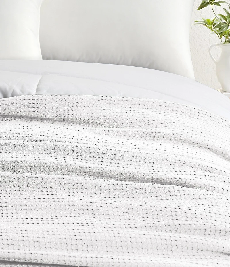 Bamboo Bliss Cozy Bamboo Waffle Bed Blanket