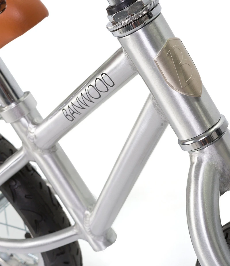 Banwood Bikes Kids First Go! 12-Inch Chrome Balance Bike