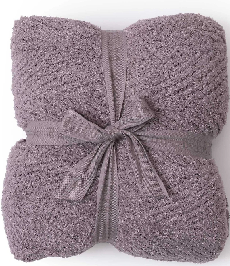 Barefoot Dreams Bamboo Cozychic® Shine Herringbone Blanket