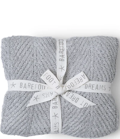 Barefoot Dreams Bamboo Cozychic® Shine Herringbone Blanket