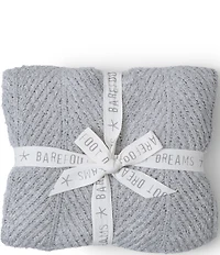 Barefoot Dreams Bamboo Cozychic® Shine Herringbone Blanket